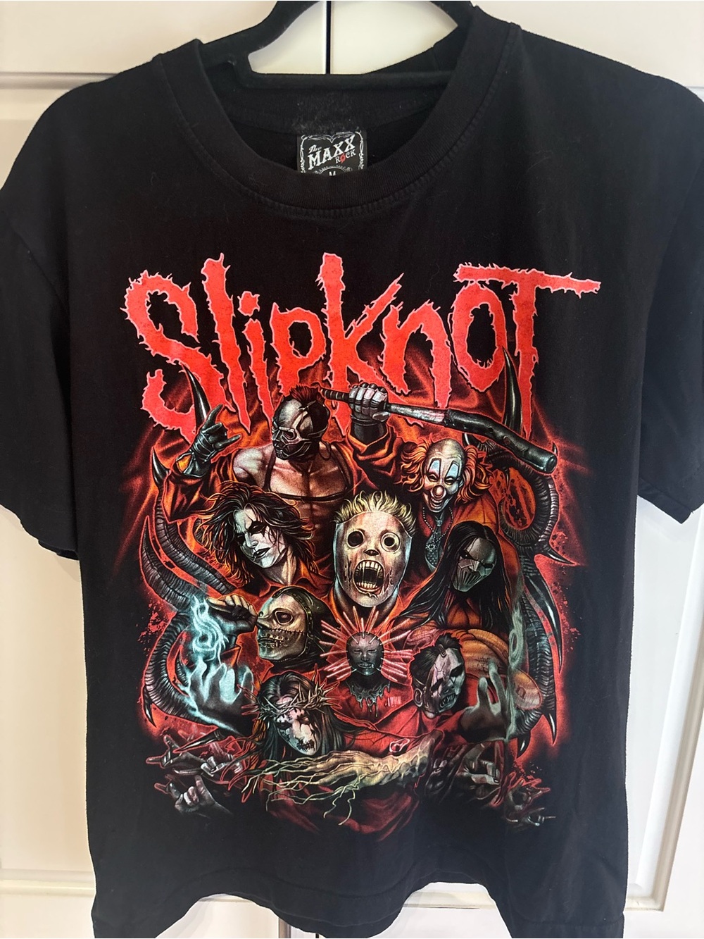 Slipknot  Black Graphic Tee medium